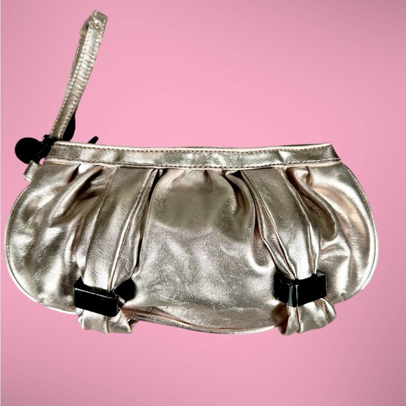 Botkier Handbags - Botkier Elegant Metallic Wristlet/Clutch
